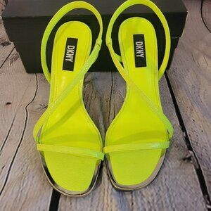 DKNY Danielle Stiletto Sandal in Zest